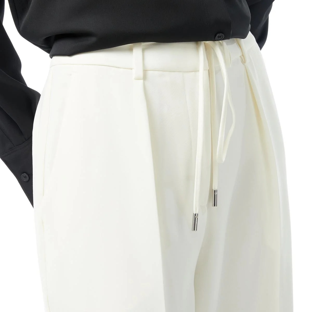 CALVIN KLEIN - TWILL WIDE LEG TROUSER - Image 4