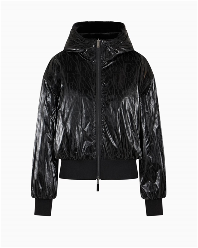 EMPORIO ARMANI - LOGO PRINT JACKET