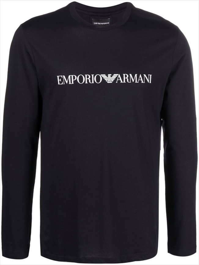 トップス EMPORIO ARMANI Y2K Logo Long Sleeve Tee EMPORIO ARMANI Y2K Logo Long Sleeve Tee Emporio Armani logo
