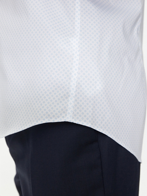 CALVIN KLEIN - DRESS SHIRT POPLIN SLIM FIT - Image 5