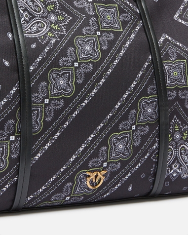 PINKO - SHOPPER EXTRA CANVAS BAG - Image 5