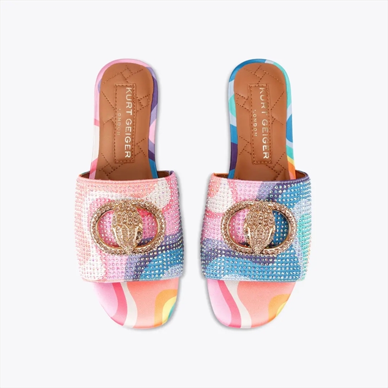 KURT GEIGER - CHELSEA FLAT SANDALS - Image 3