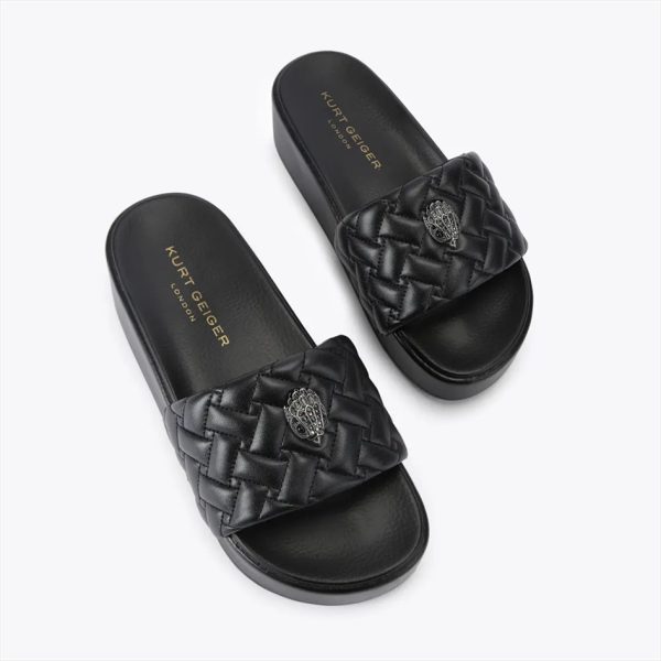 KURT GEIGER - MEENA EAGLE PLATFORM SHOES