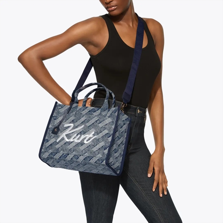 KURT GEIGER - TOTE DENIM BAG - Image 2