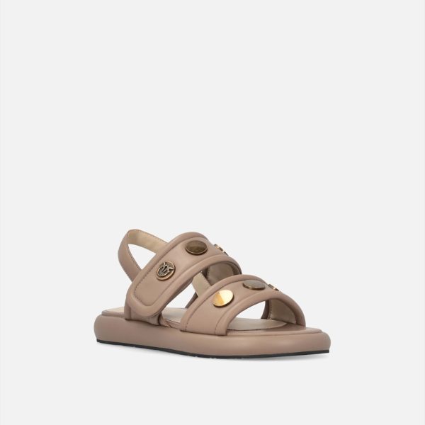 PINKO -LEATHER SANDALS  FIONA 03