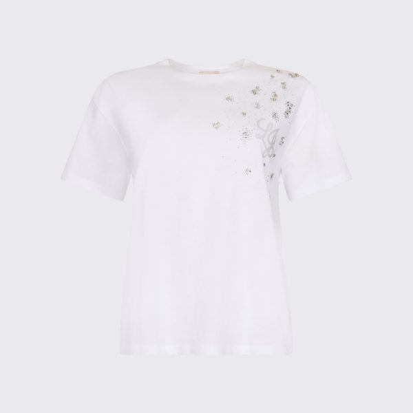 LIU JO  WHITE - TSHIRT