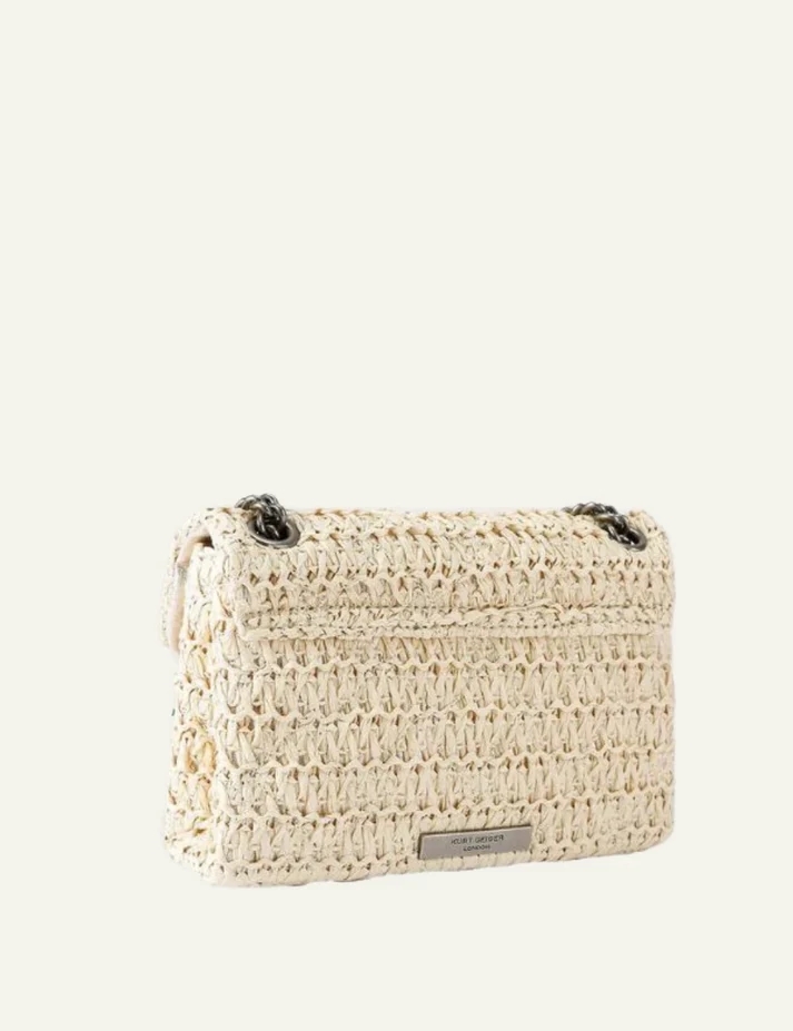 KURT GEIGER - POCHETTES KENSINGTON RAFIA MINI - Image 4