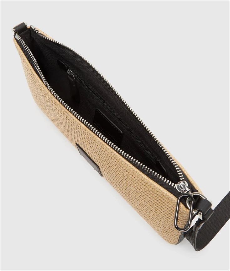 KARL LAGERFELD - BAG LOGO RAFFIA POUCH - Image 5